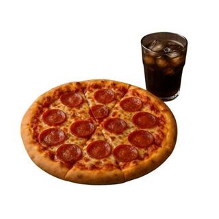 Pizza (Pequeña) + Bebida