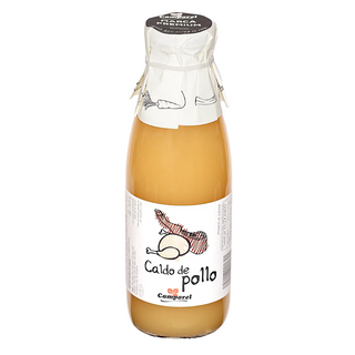 Caldo de pollo camporel 1l