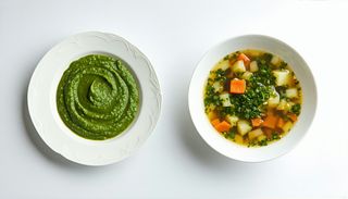 Meniul Zilei (de post) Spanac și Ciorba de Legume