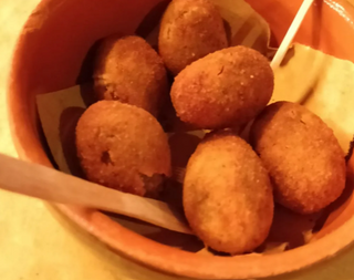 Olive all'ascolana fatte a mano