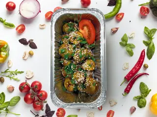 Пельмени куриные по-азиатски