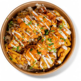 BUTTER CHICKY LOADED FRIES