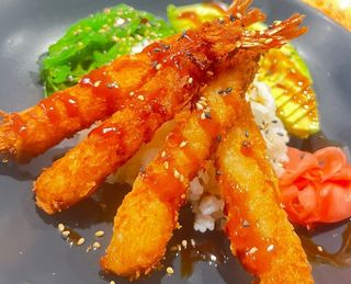 Langostinos En Tempura (4 Pzs.)