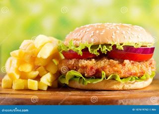 Hamburguesa De Pollo