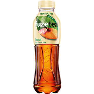FuzeTea No Sugar brzoskwiniowa z różą