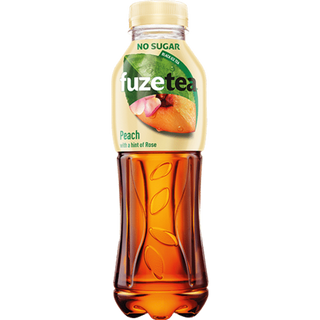 FuzeTea No Sugar brzoskwiniowa z różą