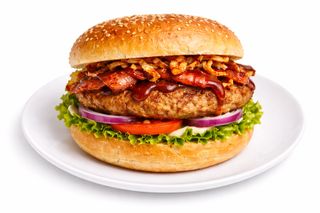 Cheeseburger de porc