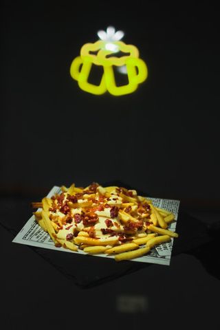 Patatas Gouda Y Bacon