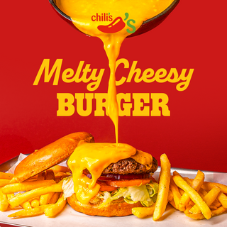 Melty cheesy burger
