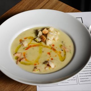 Вершковий з морепродуктами