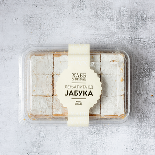 Lenja pita sa jabukama 450g