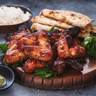 Alitas de pollo tandoori