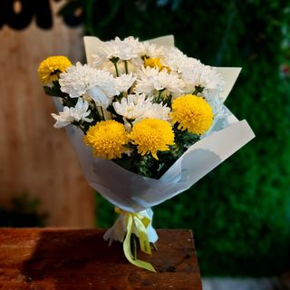 Buchet 11 crizanteme