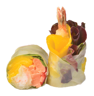 Rouleaux Printemps Slim Saumon - 4 Pièces