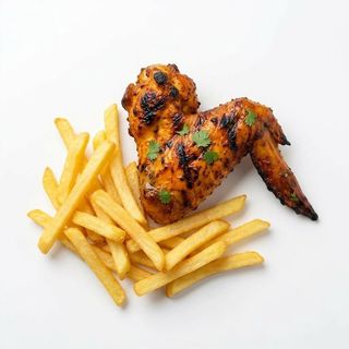 Chips and chicken