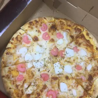Pizza de fruit de mer