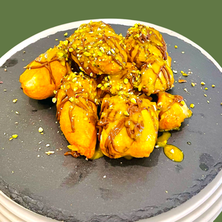 Chiacchere fritte, Nutella e pistacchio