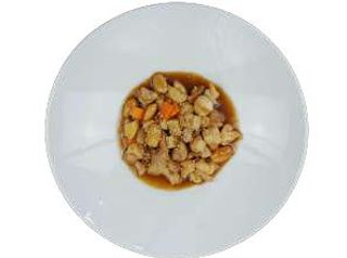 SS4. Pollo alle mandorle con verdure