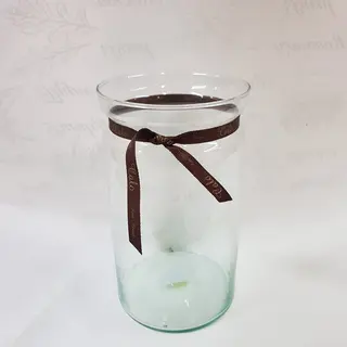 Jarrón De Cristal Bio 21 Cm. De Alto
