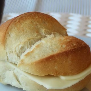 Sandes manteiga e queijo