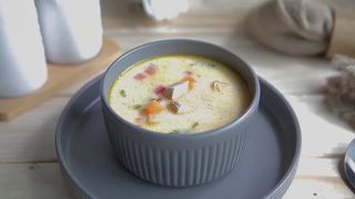 Ciorba de pui a la grec