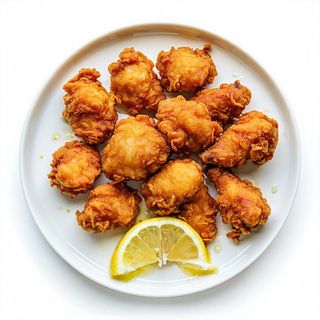 Pollo fritto a bocconcini al limone