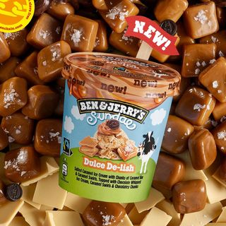 Dulce De-lish BEN&JERRY Helado de caramelo salado con tr.de caramelo 465ml