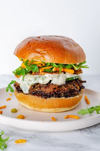 Tikka burger