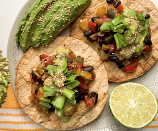 Tostadas Vegetariana 2 un