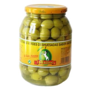 Aceituna Sin Hueso Sabor Anchoa (480 G.)