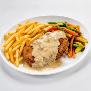 Filet Escalope Bœuf Pannée