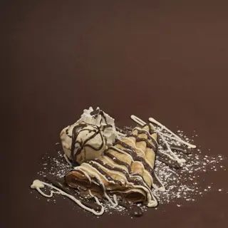 Crepes con Nutella y choco blanco 