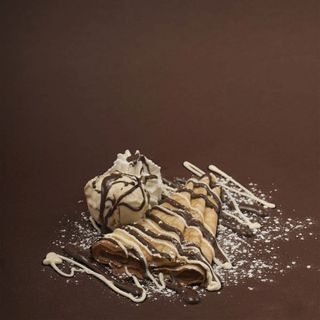 Crepes con Nutella y choco blanco 