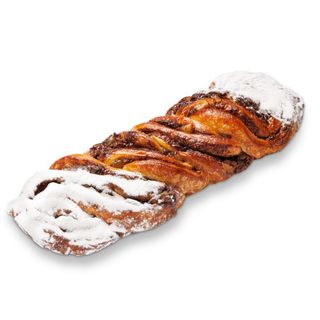 Trenza de Navidad Chocolate y Naranja