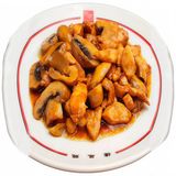 Pollo Con Champiñón