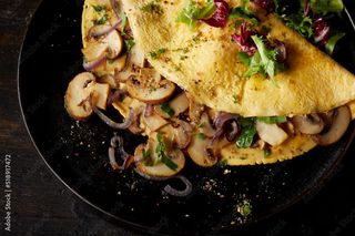 Omelette Aux Champignons