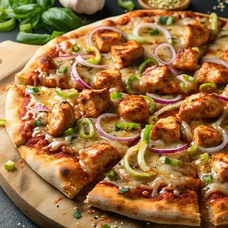 Chicken Tikka Pizza