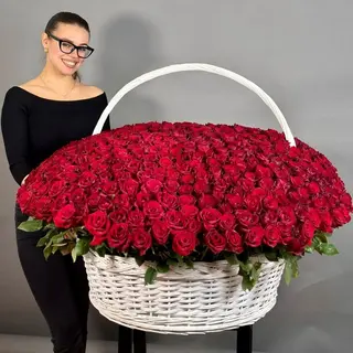 цветы Букет Миллион алых роз