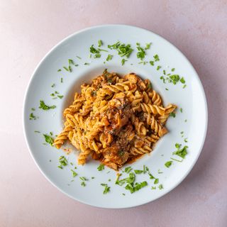Pasta Crema e funghi  velika porcija