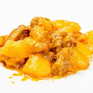 195.manzo con curry e patate