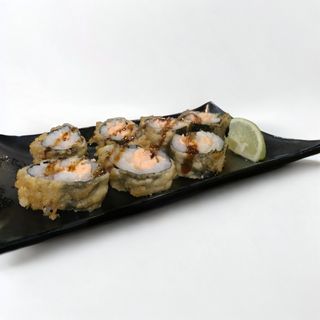 Maki salmón tempurizado