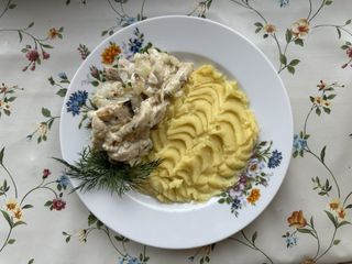 Курица в сливочном соусе