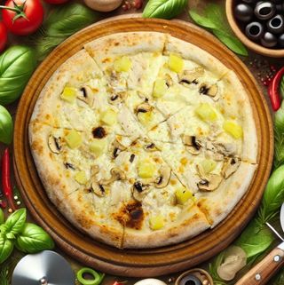 Піца Гавайська стандарт (400г)