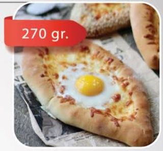 Yumurtalı Kaşarlı Pide 270gr