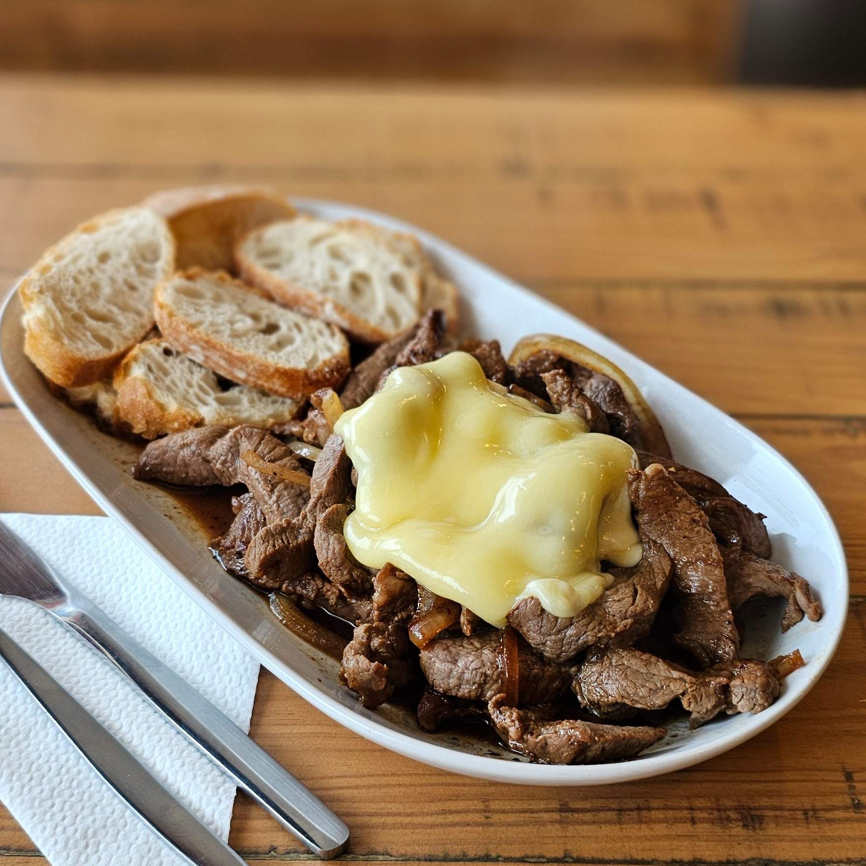 Filé Aperitivo com Queijo