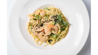 Паста Чукка с креветками