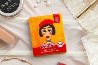 Ciocolata neagra 54% cu Royaltyn crocant