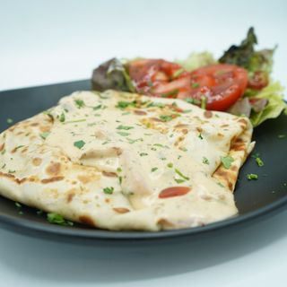 Crêpe Viande hachée oeuf 