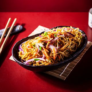 Tallarines Fritos Con Verduras