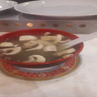 20. Sopa De Pollo Con Champiñones